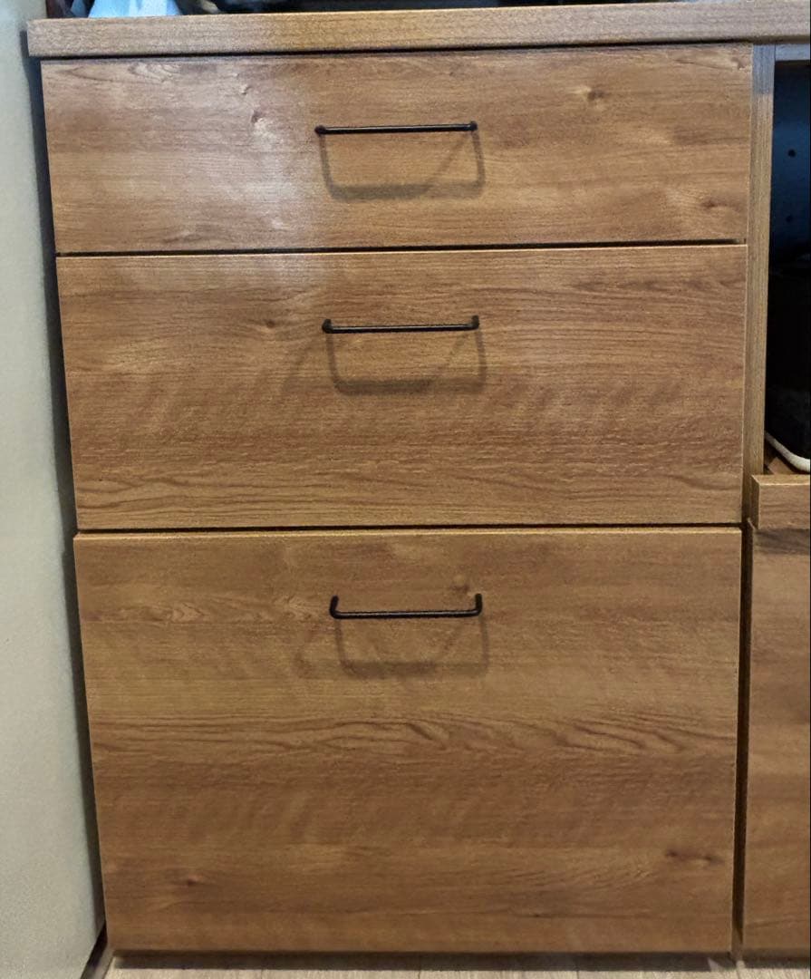 送料込み【大川家具/日本製】キッチンカウンター 120 北欧 キッチン収納 国産