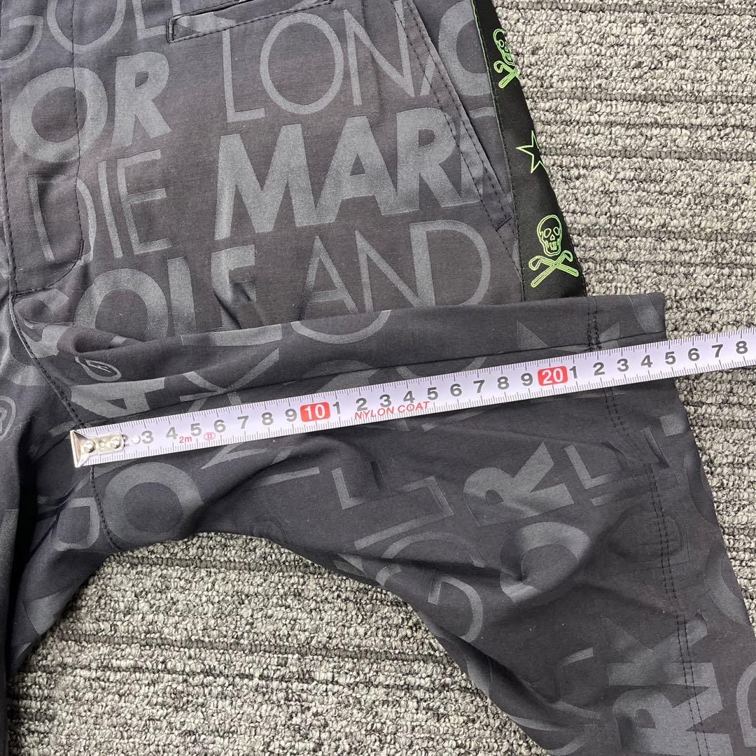 マークアンドロナ　ハーフパンツ　黒