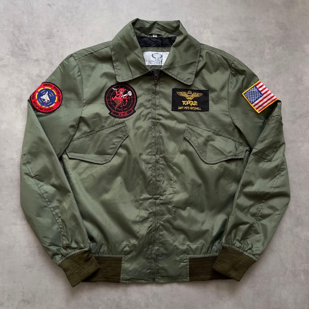 トップガン CWU-36P フライト ジャケット MA-1 映画 ミリタリー
