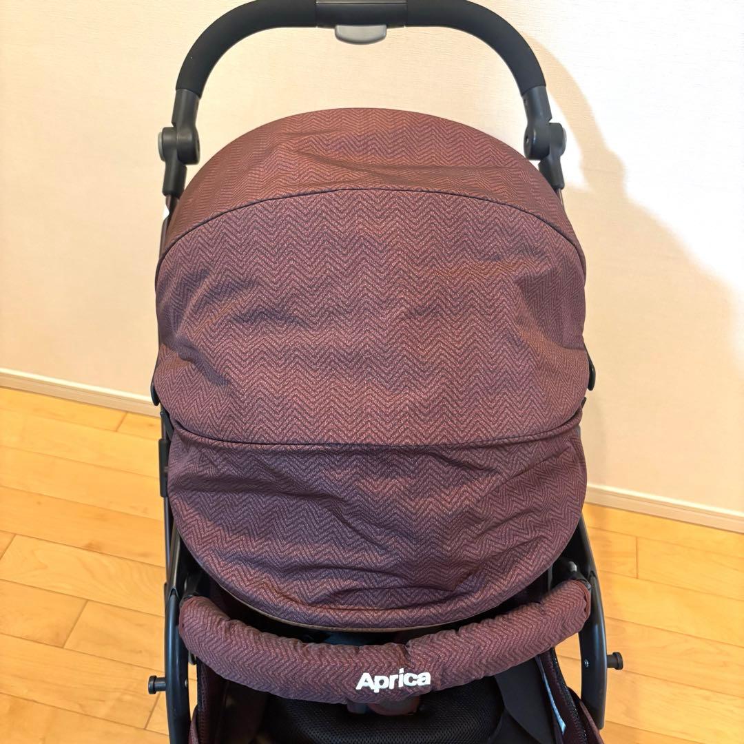 【美品】アップリカ　オプティアプレミアム　ベビーカー 両対面式　AB型