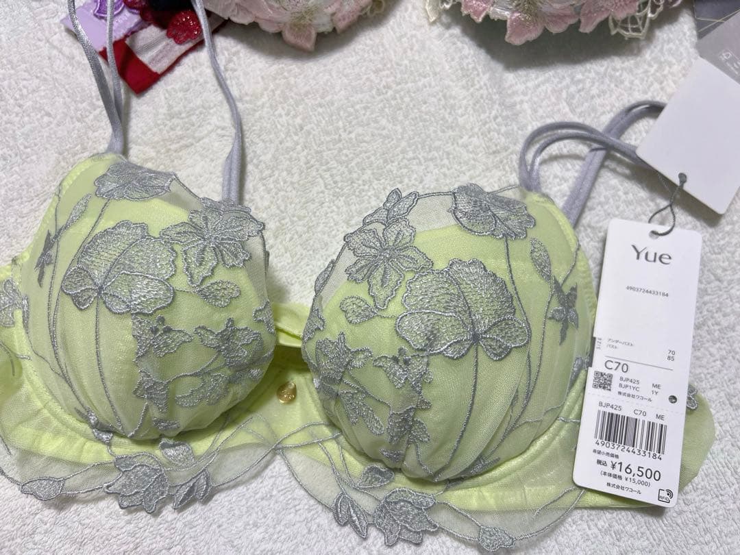 ❗️最終価格ワコール yue 25G c70+ショーツM