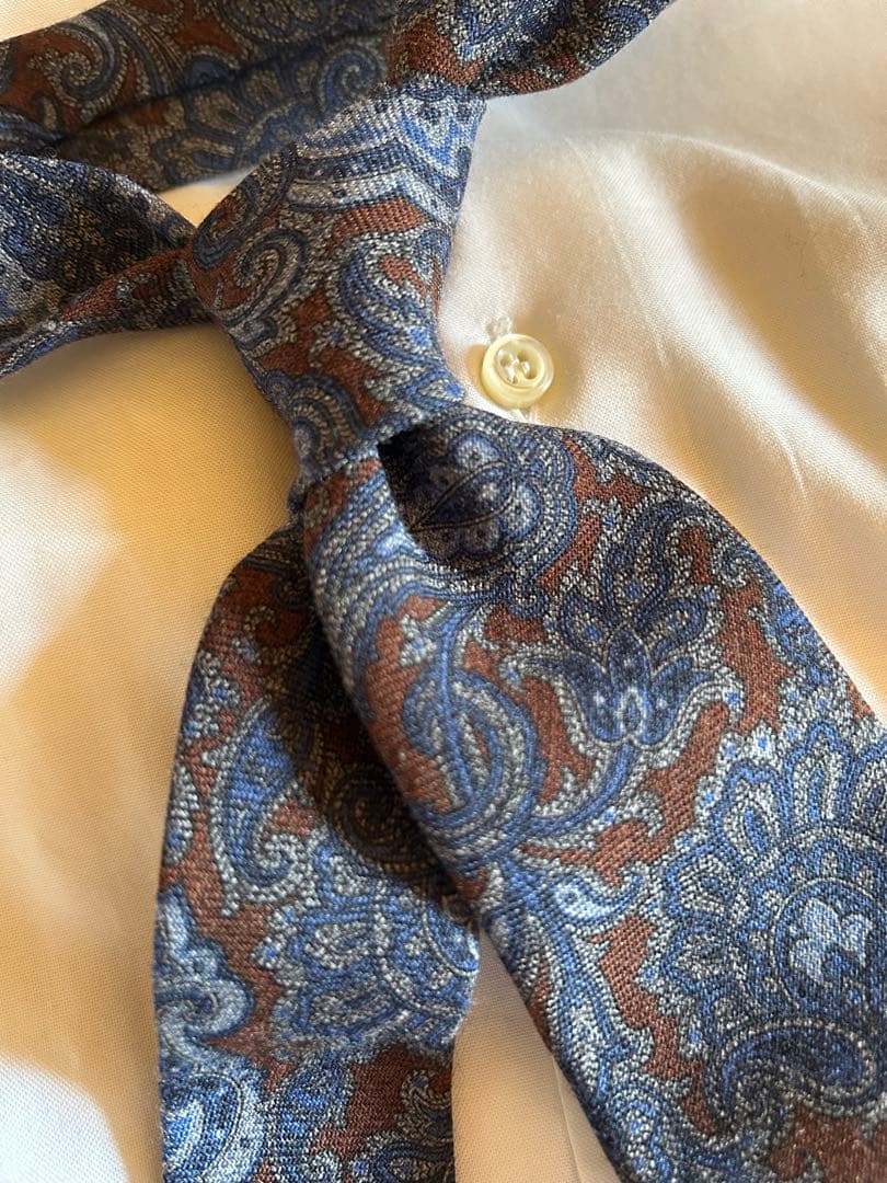 Fumagalli フマガッリ★クワトロピエゲ ペイズリータイ