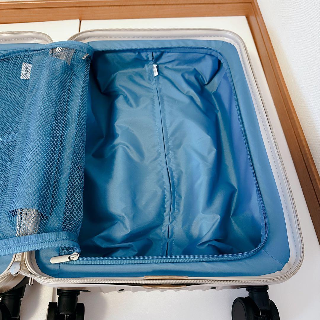 【極美品】ACEエース ゴールド　キャリーケース TSAロック　ストッパー付き