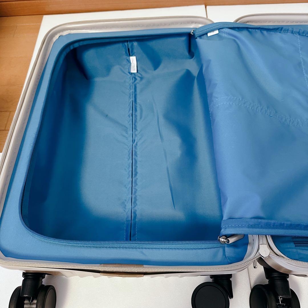 【極美品】ACEエース ゴールド　キャリーケース TSAロック　ストッパー付き