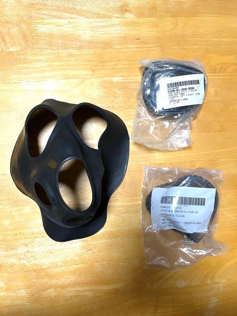 米軍実物 M40 GAS MASK ガスマスク豪華セット！