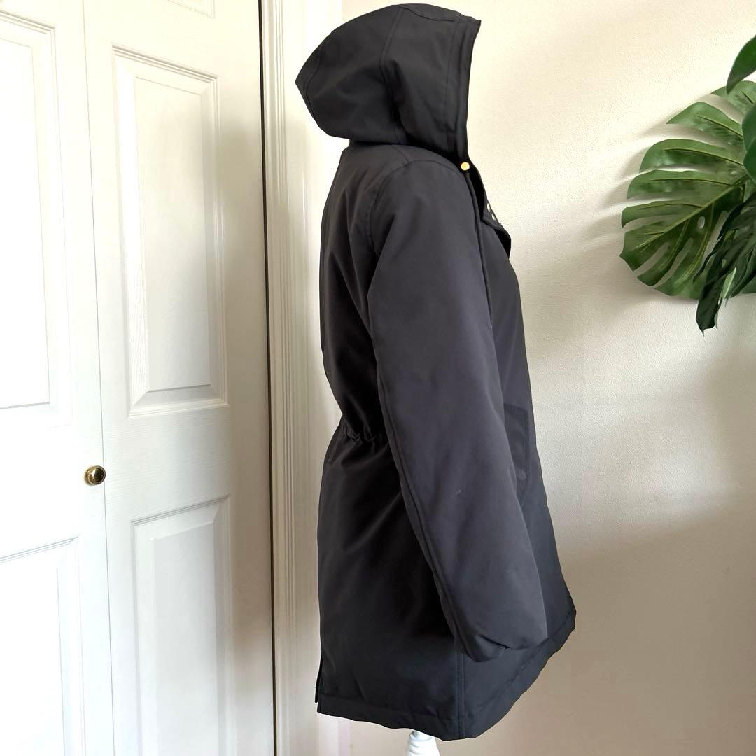 美品！【23区】撥水加工 ミリタリー フーデット ダウンコート M グレー