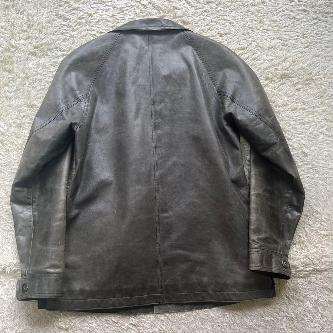ポールスミス Paul Smith レザージャケット 羊革 ラムレザー Mサイズ