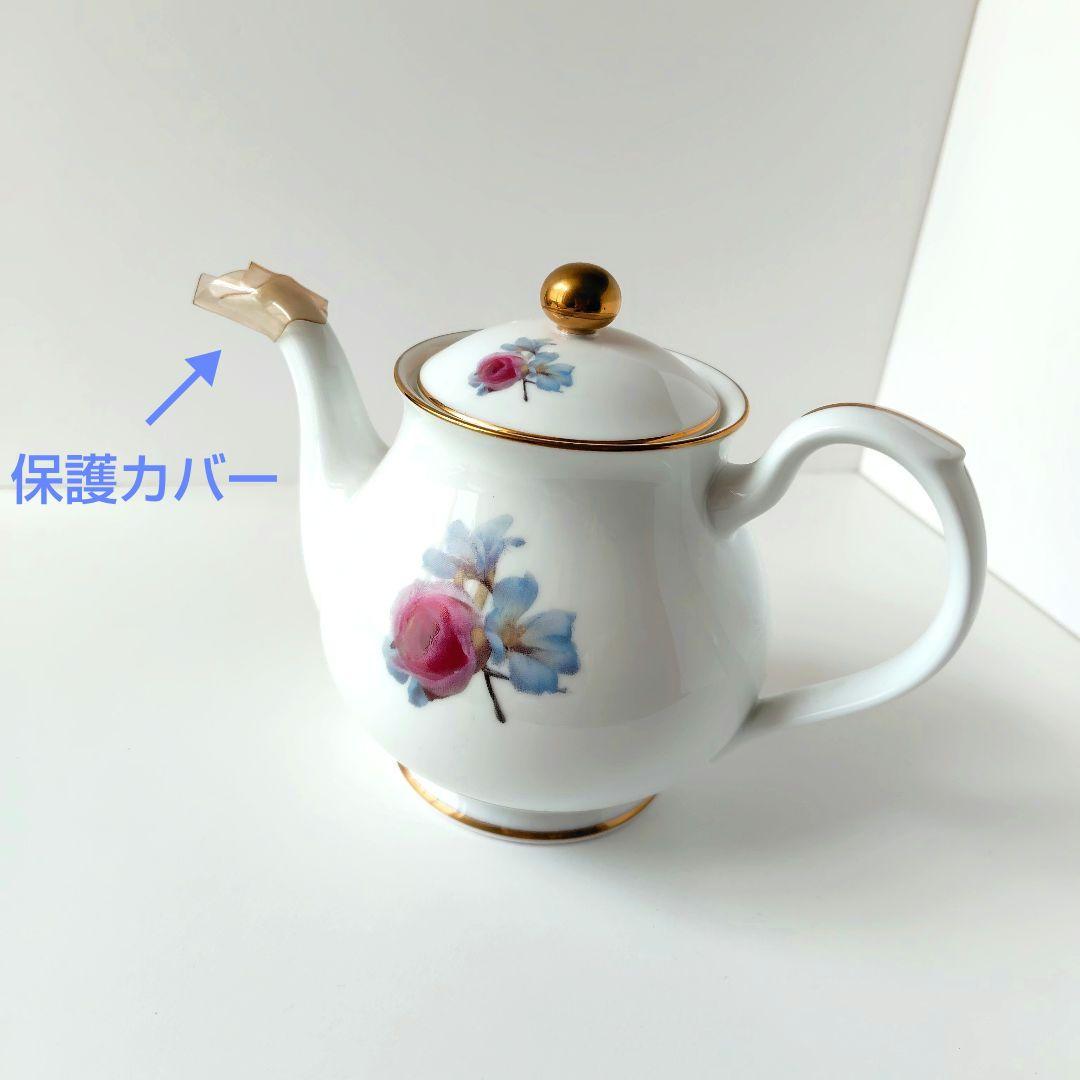 【新品】月光荘　ティーカップ／ポット／プレート　９点セット　飯田深雪　薔薇　希少