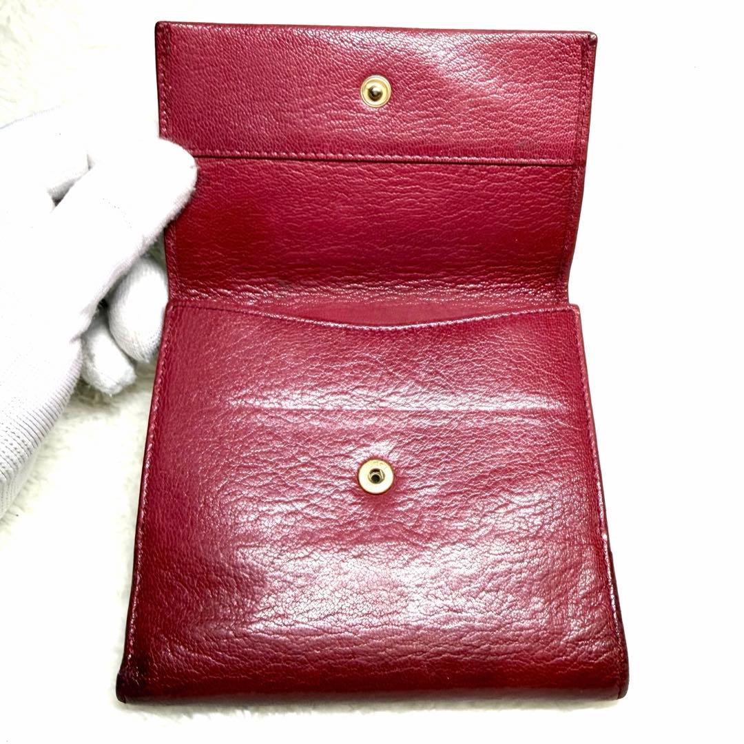 GUCCI グッチ スタッズ インターロッキング コンチネンタルウォレット 財布