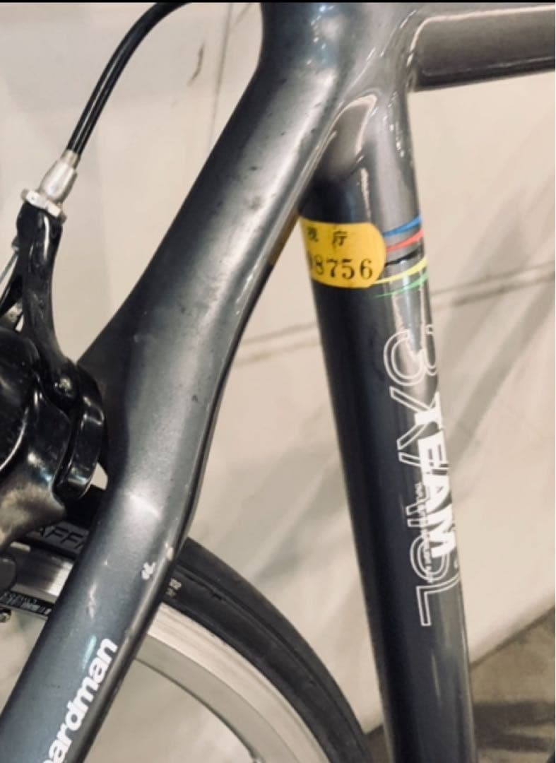 英国bordman /ボードマンのフレームセット＋カーボンハンドル＆純正ステム