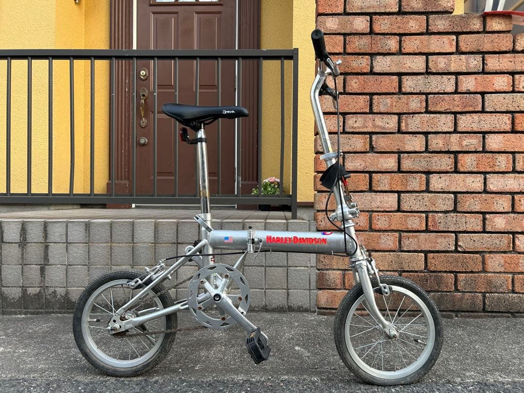 兵庫県神戸市より！ハーレーダビッドソン折りたたみ自転車です。