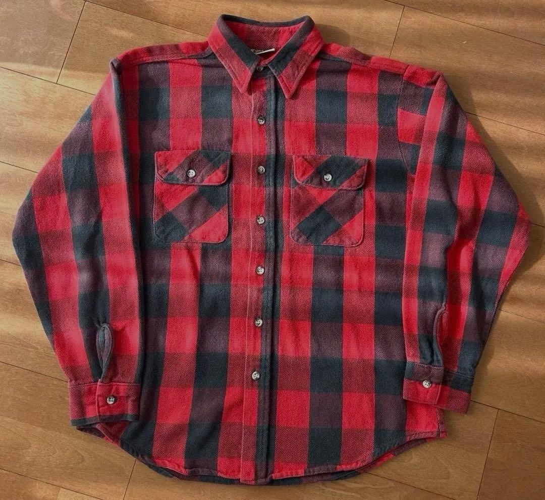 ファイブブラザー　90s ネルシャツ　USA製