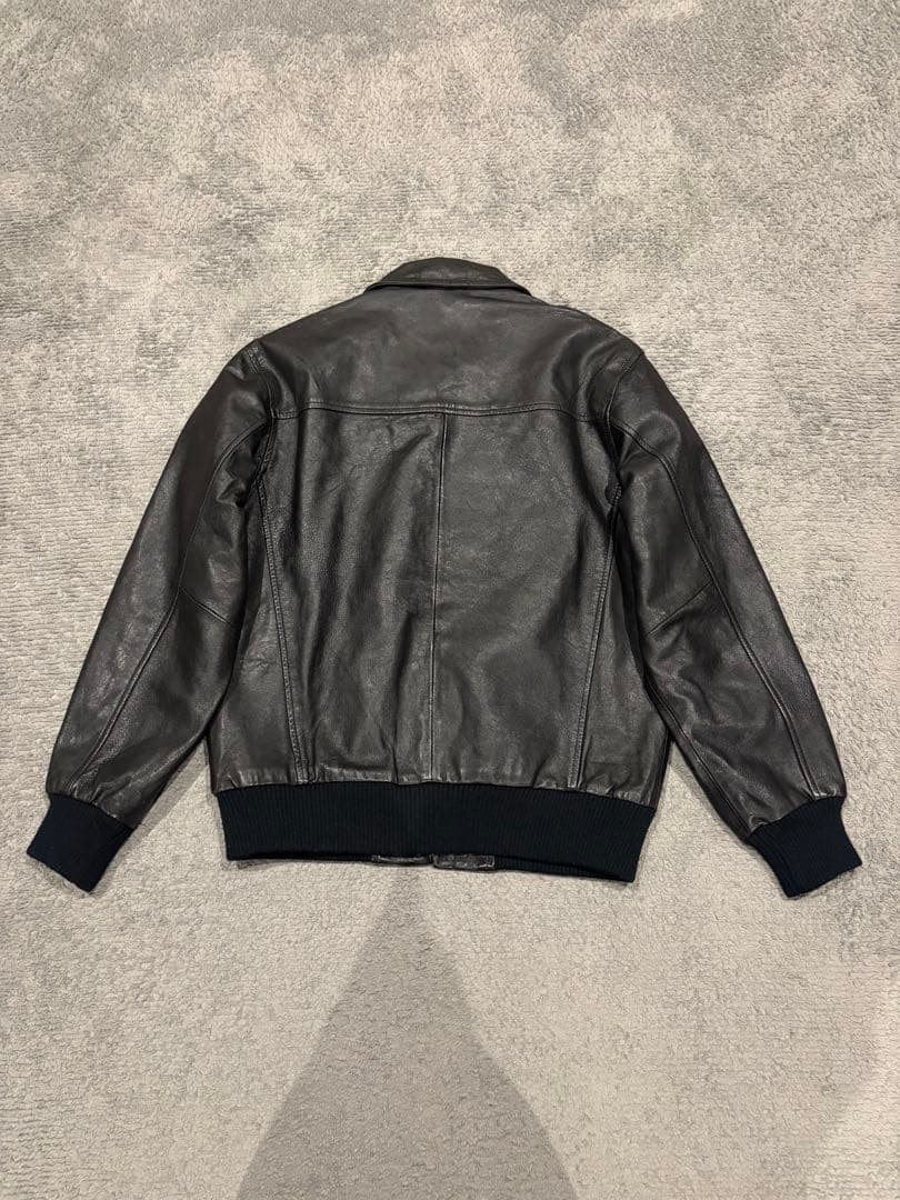 90's unknown 短丈レザージャケット　City boy