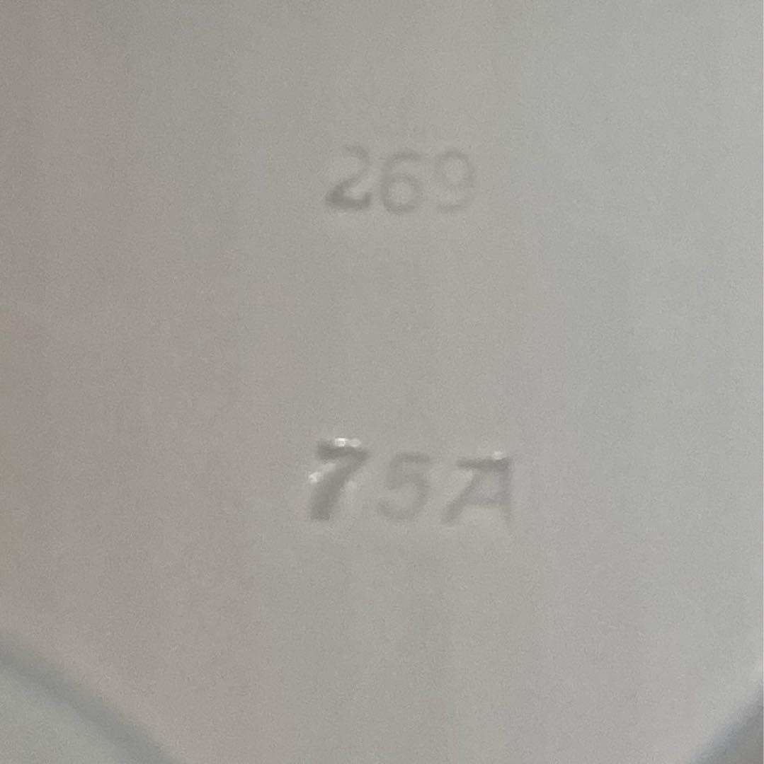 マイセン　ブルーオニオン　リーフプレート　葉脈