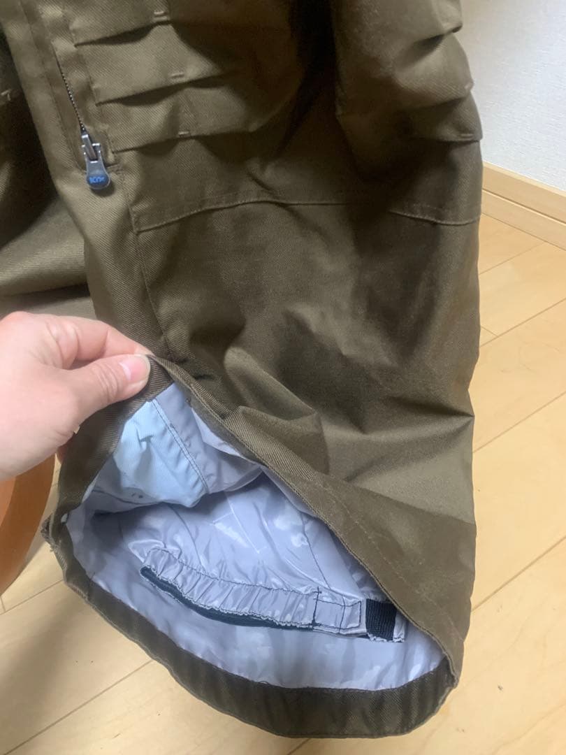 【超美品】KICKS キックス スノボ スキー ウェア つなぎ ブラウン