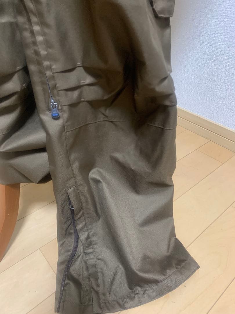 【超美品】KICKS キックス スノボ スキー ウェア つなぎ ブラウン