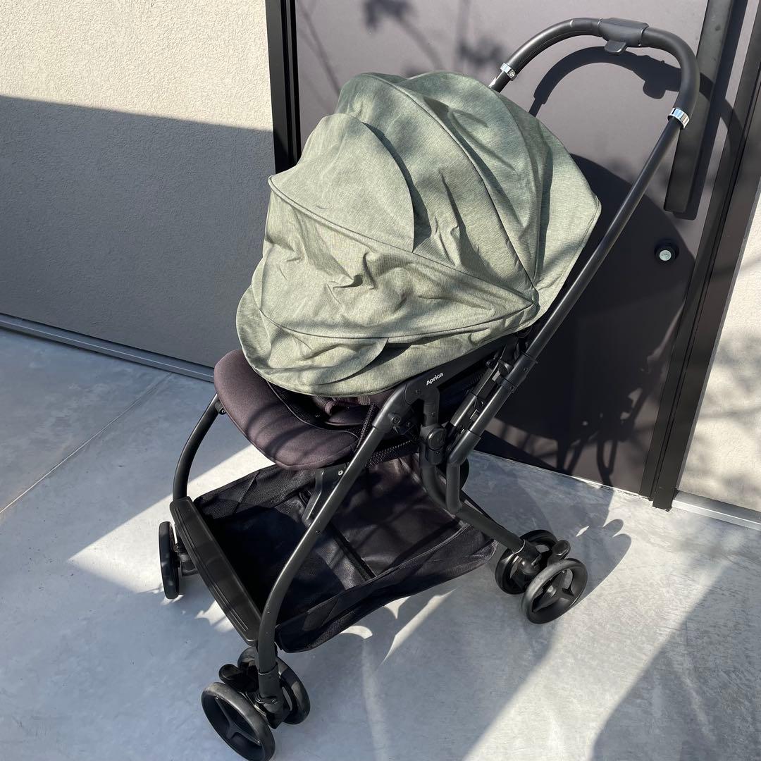 Aprica ベビーカー ルンルンコンパクト AB グリーン アップリカ