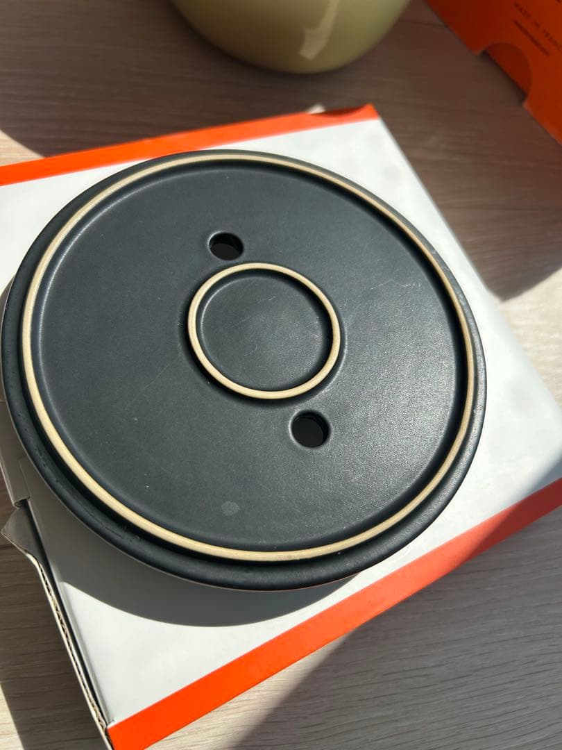 ルクルーゼ　ココット・エブリィ 18 【ワサビ】 (ライトゴールドツマミ)