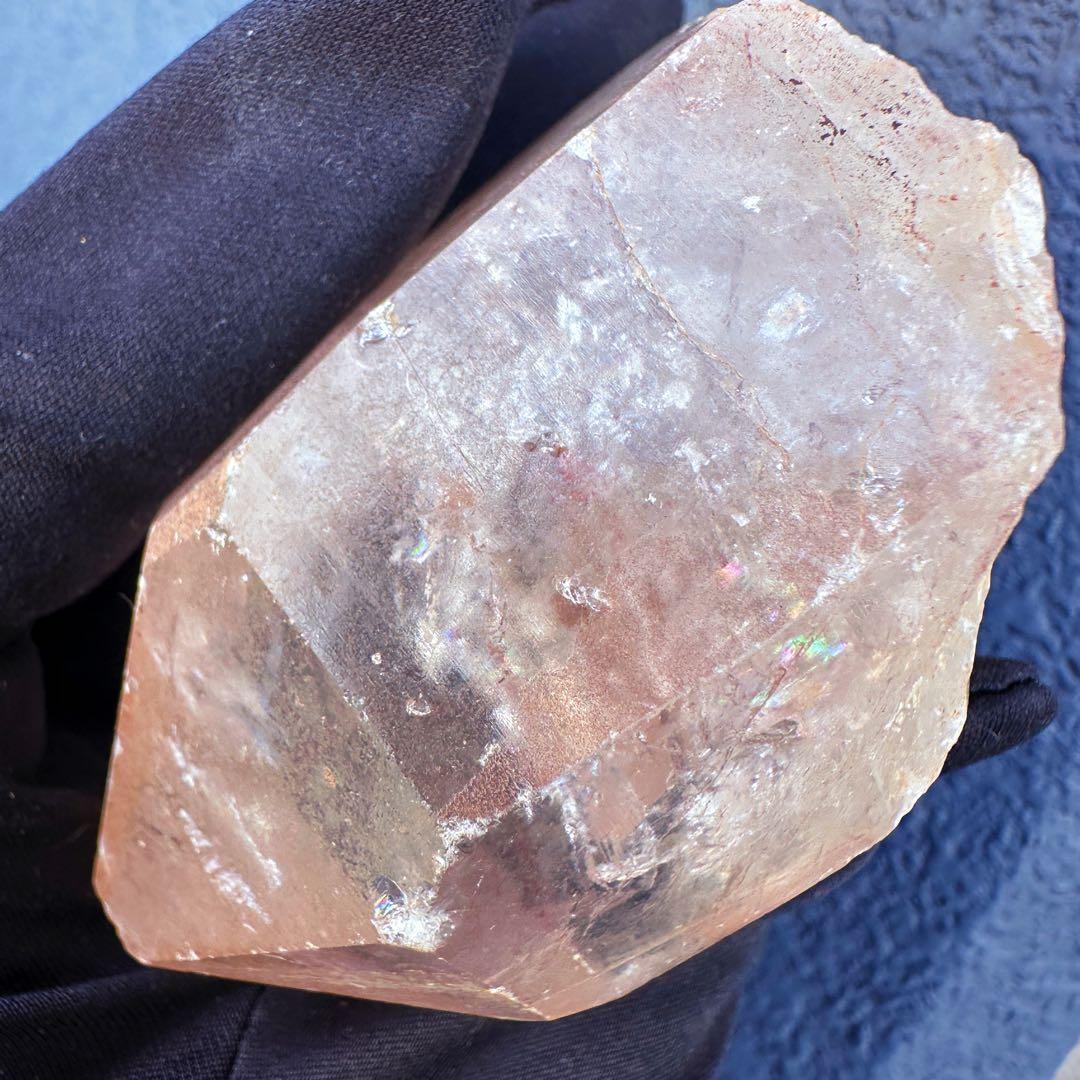 爆アレ❗️レインボー☆可愛いピンク♡超綺麗ピンクヒマラヤクラスター天然石A1510