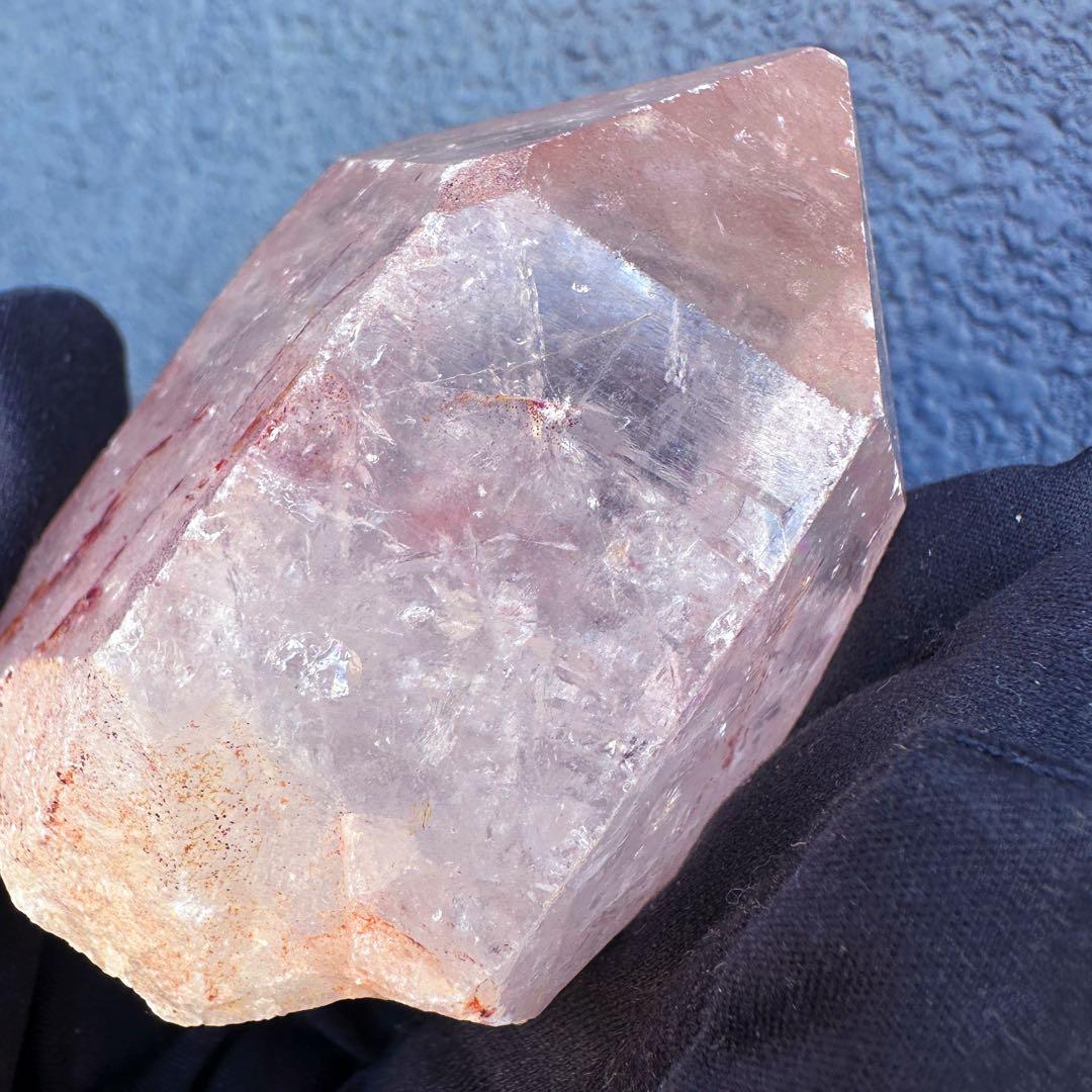 爆アレ❗️レインボー☆可愛いピンク♡超綺麗ピンクヒマラヤクラスター天然石A1510