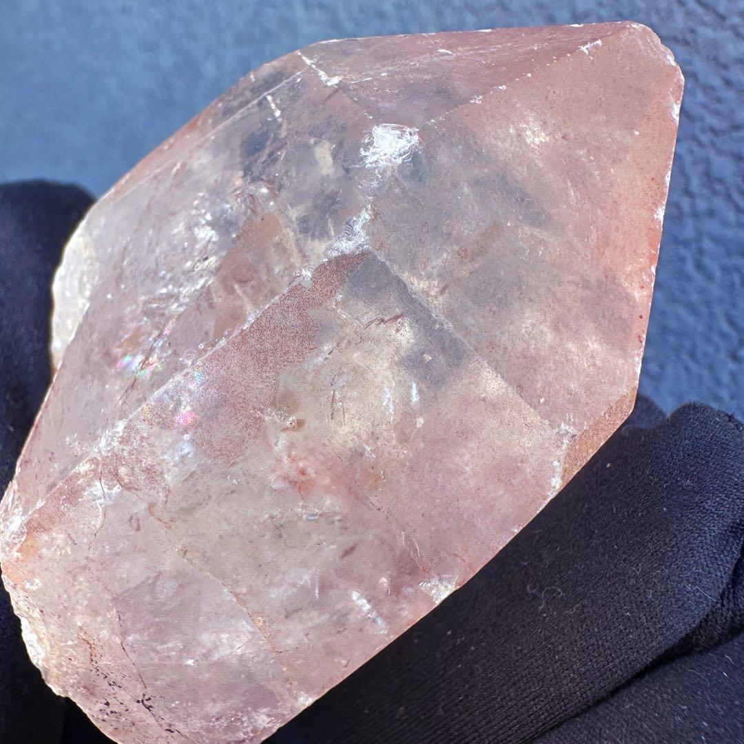 爆アレ❗️レインボー☆可愛いピンク♡超綺麗ピンクヒマラヤクラスター天然石A1510