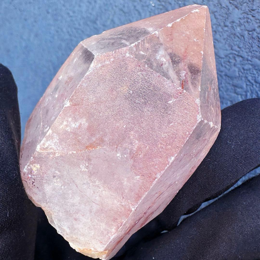 爆アレ❗️レインボー☆可愛いピンク♡超綺麗ピンクヒマラヤクラスター天然石A1510