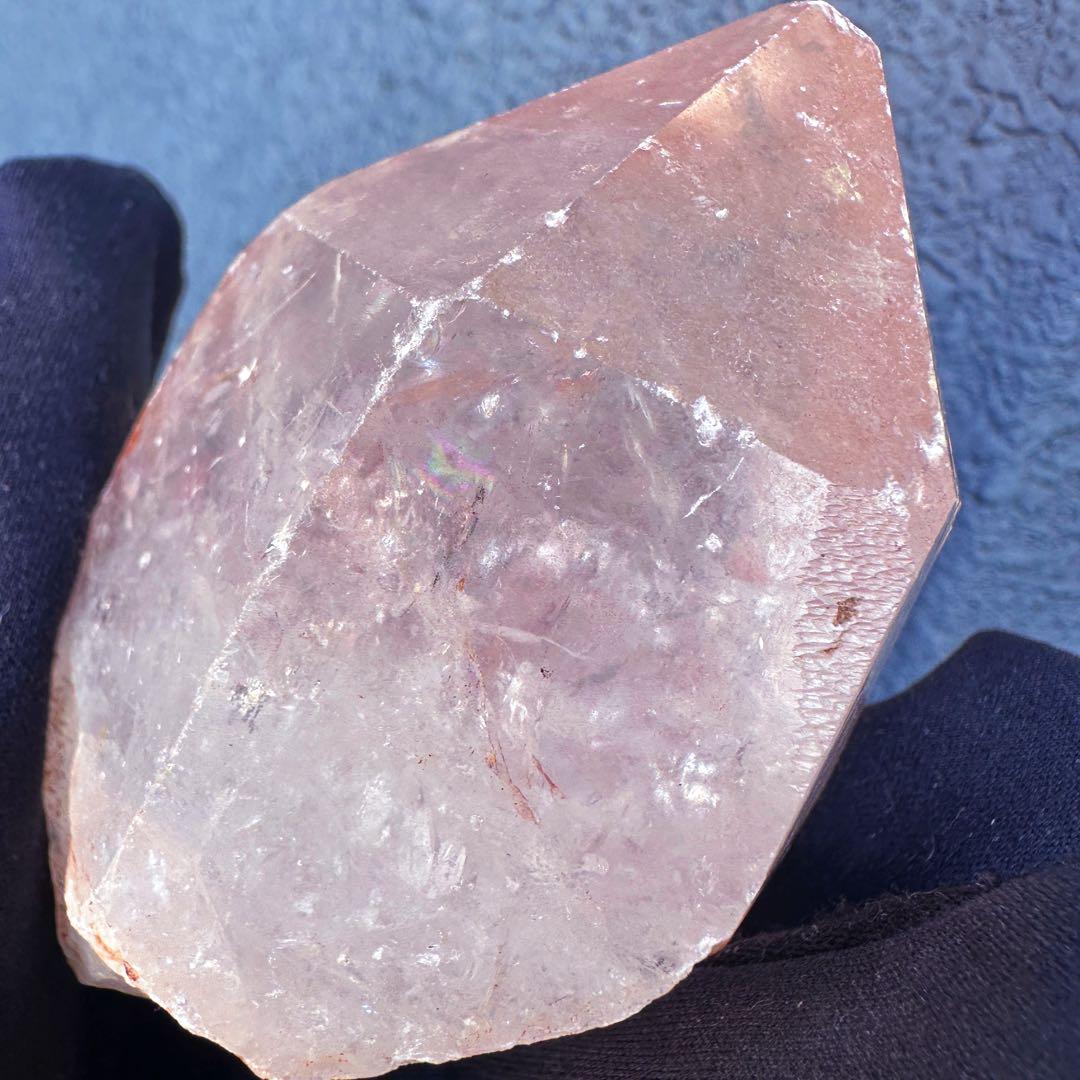 爆アレ❗️レインボー☆可愛いピンク♡超綺麗ピンクヒマラヤクラスター天然石A1510