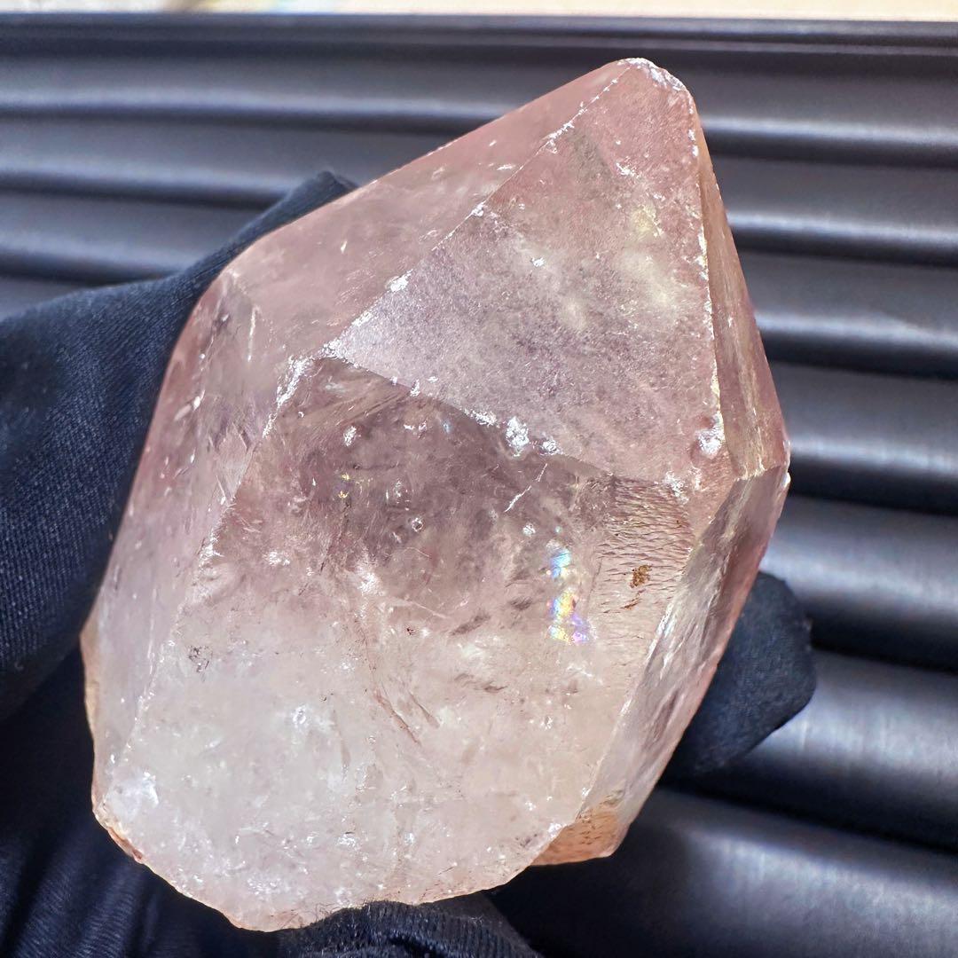 爆アレ❗️レインボー☆可愛いピンク♡超綺麗ピンクヒマラヤクラスター天然石A1510