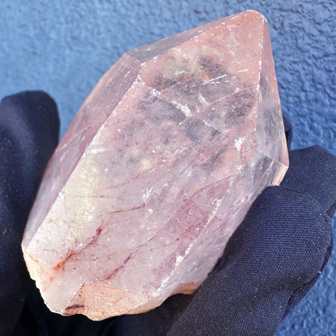 爆アレ❗️レインボー☆可愛いピンク♡超綺麗ピンクヒマラヤクラスター天然石A1510