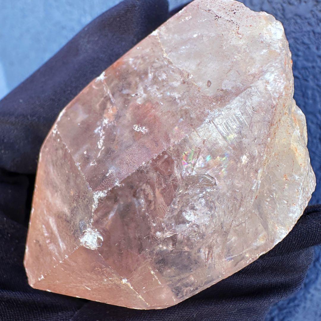 爆アレ❗️レインボー☆可愛いピンク♡超綺麗ピンクヒマラヤクラスター天然石A1510