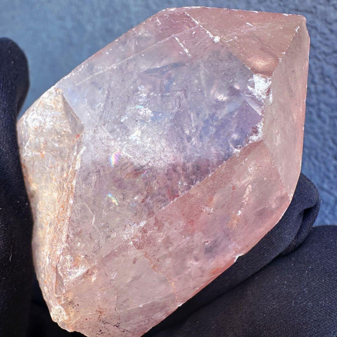 爆アレ❗️レインボー☆可愛いピンク♡超綺麗ピンクヒマラヤクラスター天然石A1510