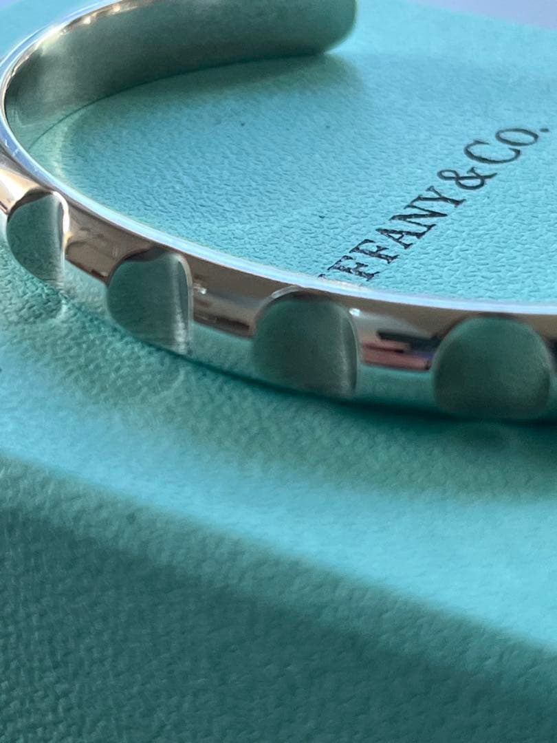 Tiffany パロマグルーヴ カフ ブレスレット ティファニー シルバー
