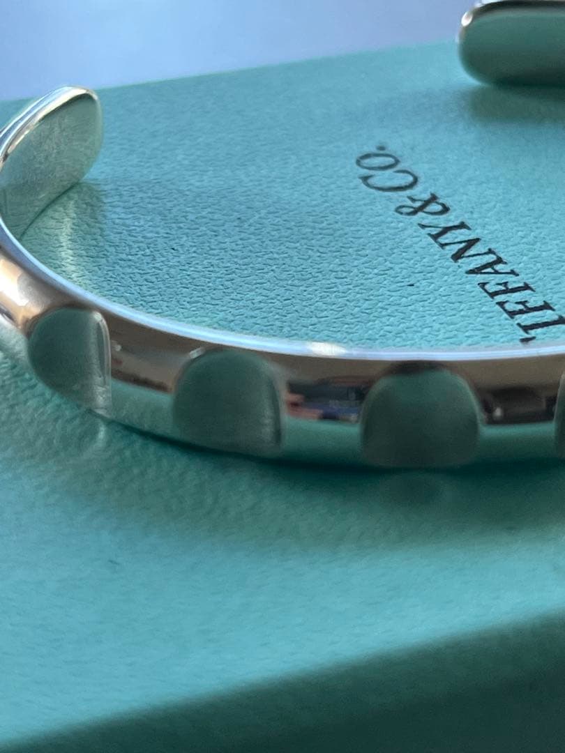 Tiffany パロマグルーヴ カフ ブレスレット ティファニー シルバー