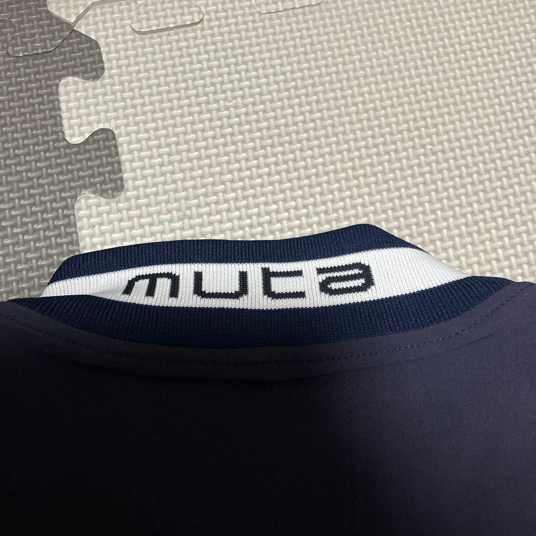 ムータマリンゴルフ　ネイビー ジップアップジャケット L