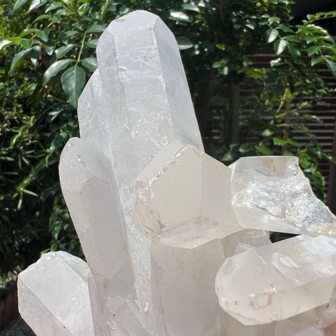 ☆癒される美麗クラスター☆水晶クラスター パワーストーン 天然石 原石 水晶