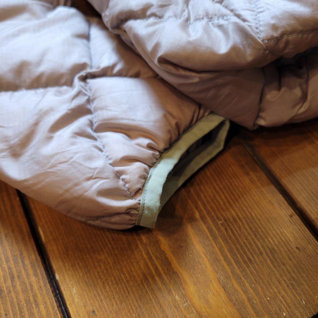 モンベル スペリオ ダウンジャケット ダイヤキルト ドローコード 短丈 M