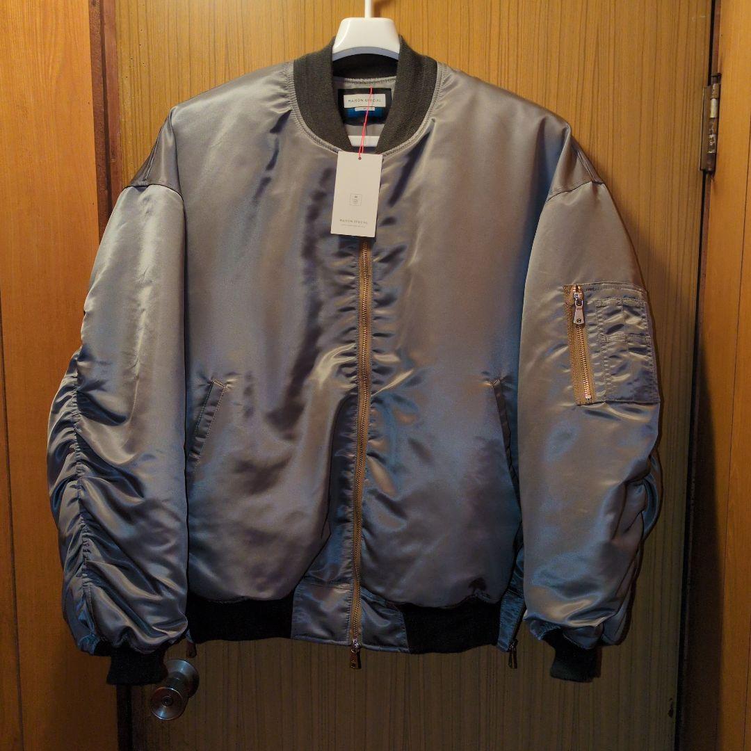 l*g様 MAISON SPECIAL MA-1 フライトジャケット カーキ