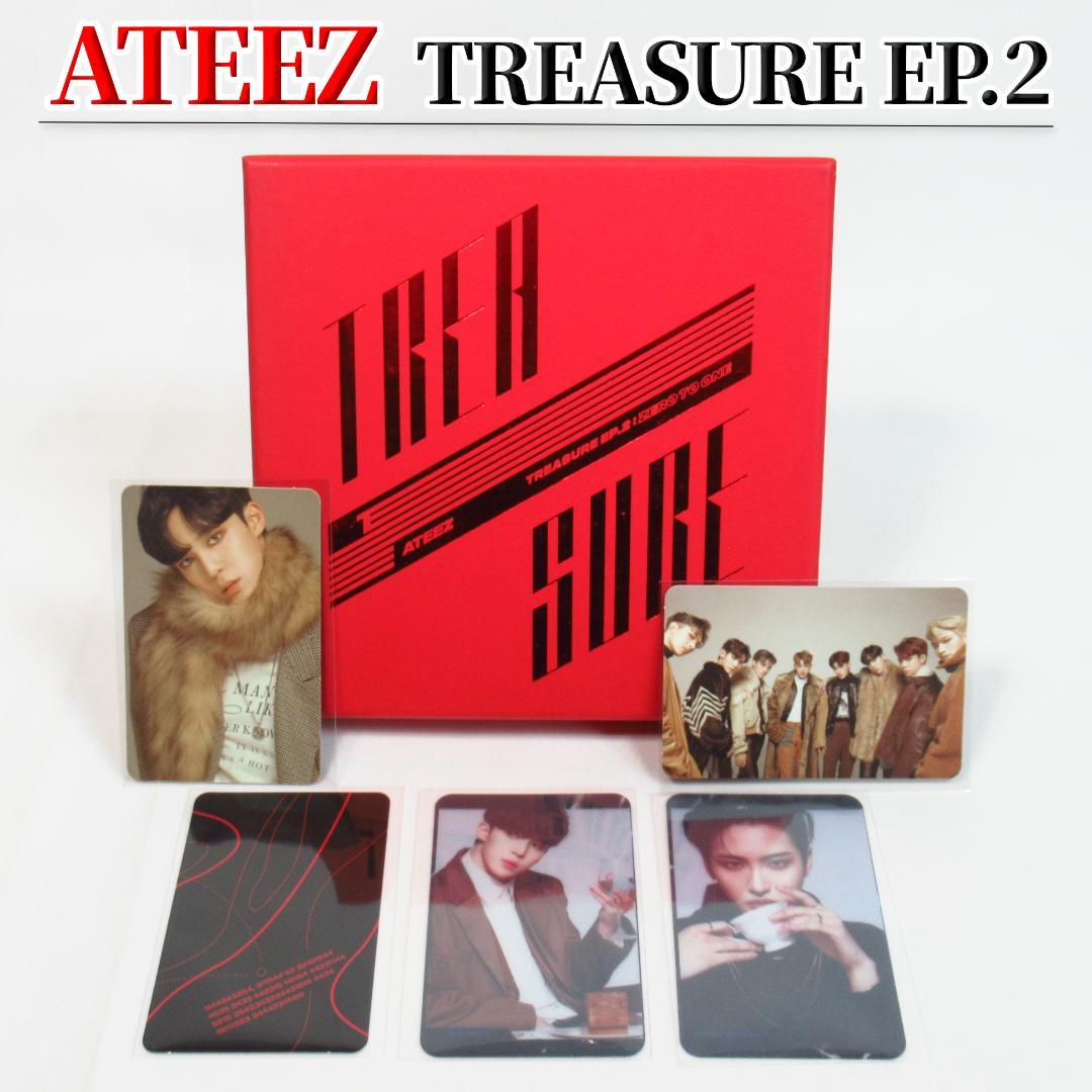 ATEEZ TREASURE EP.2 : Zero To One トレカ付き