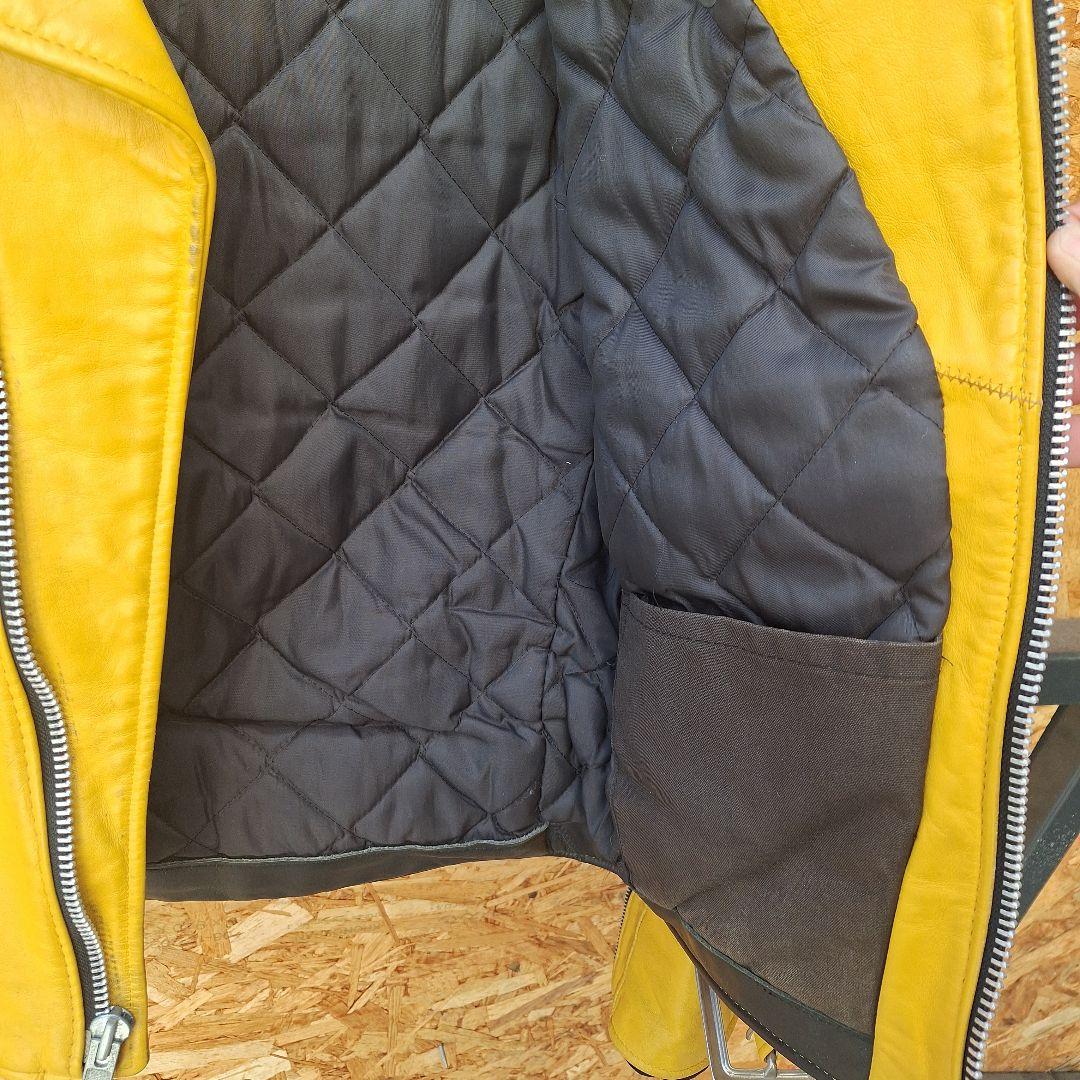 K*）様 激レア　SCHOTT 818Mustard　SIZE 34 バイカータ
