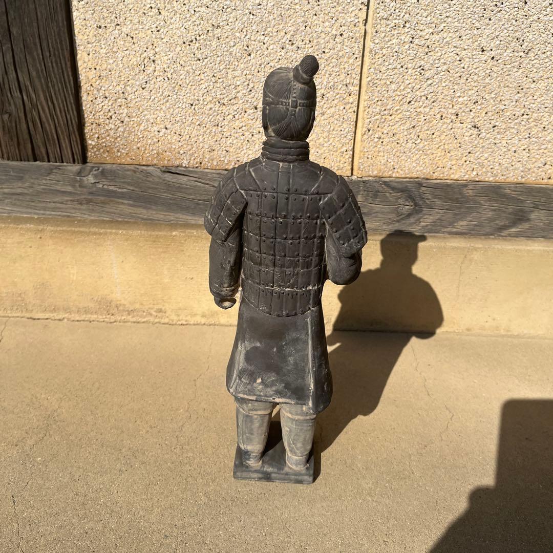 【4体】兵馬俑レプリカ　大型サイズ　中国骨董　アンティーク