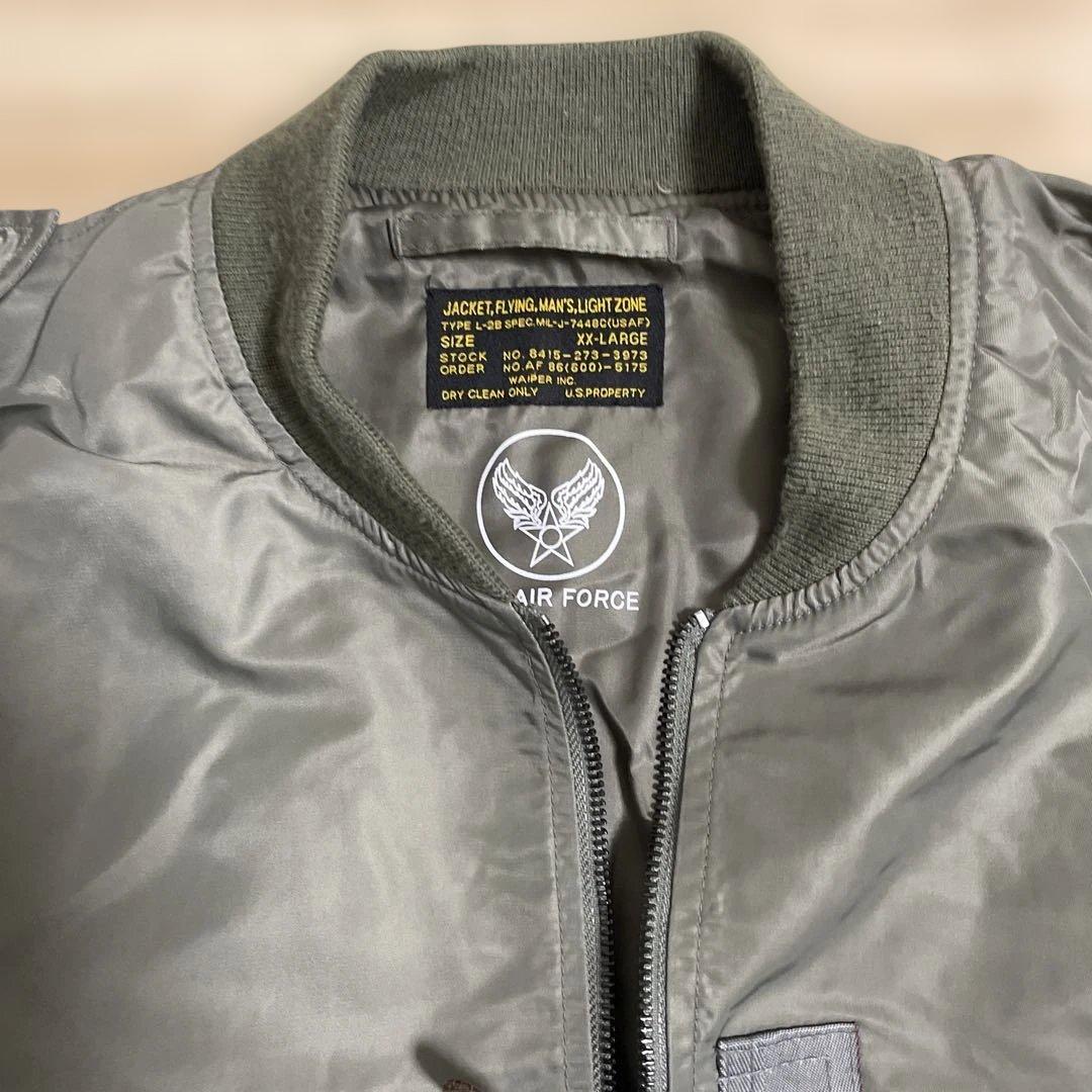 美品　WAIPER　TYPE L−2B　XXL　フライトジャケット