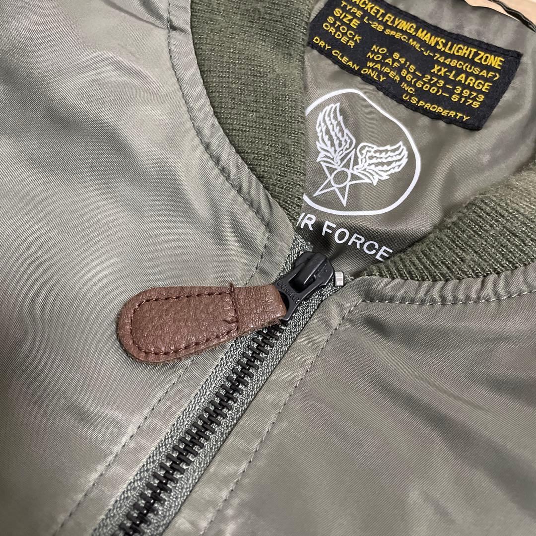 美品　WAIPER　TYPE L−2B　XXL　フライトジャケット