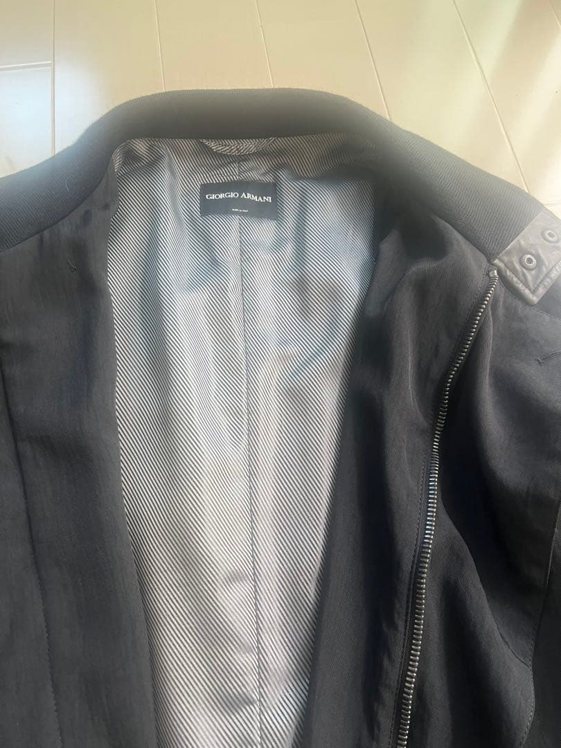 ひでGERGIO ARMANI 洗練ナイロンコート