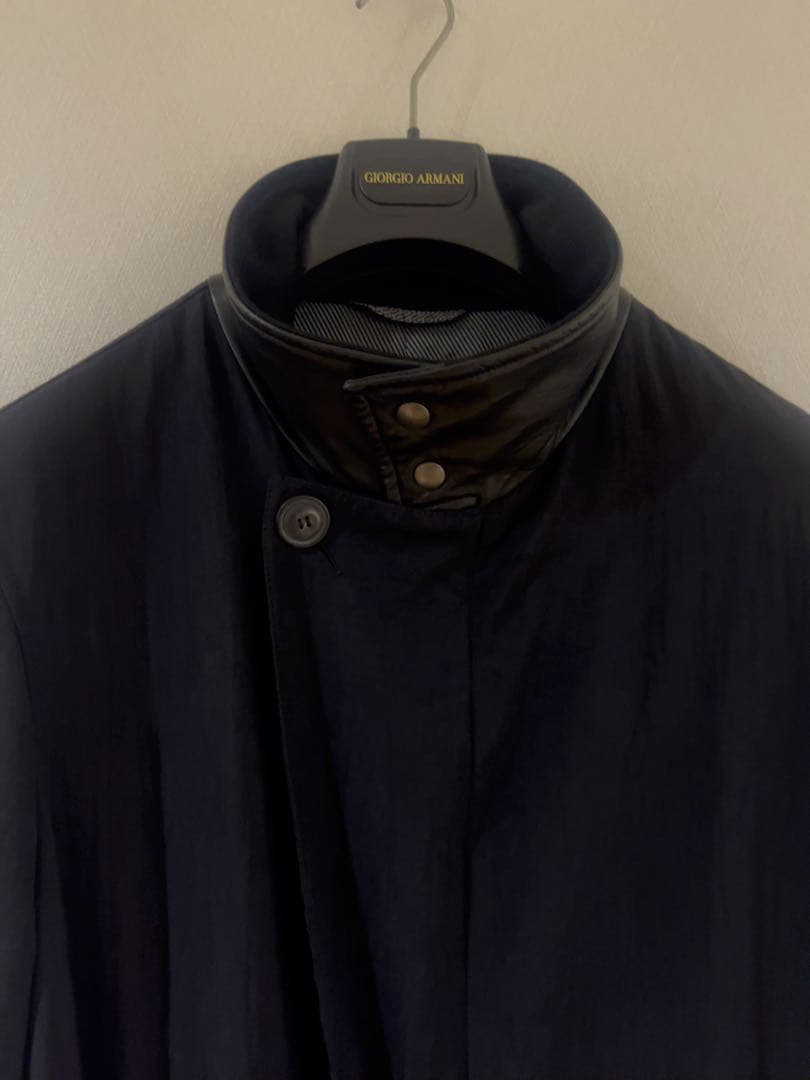 ひでGERGIO ARMANI 洗練ナイロンコート