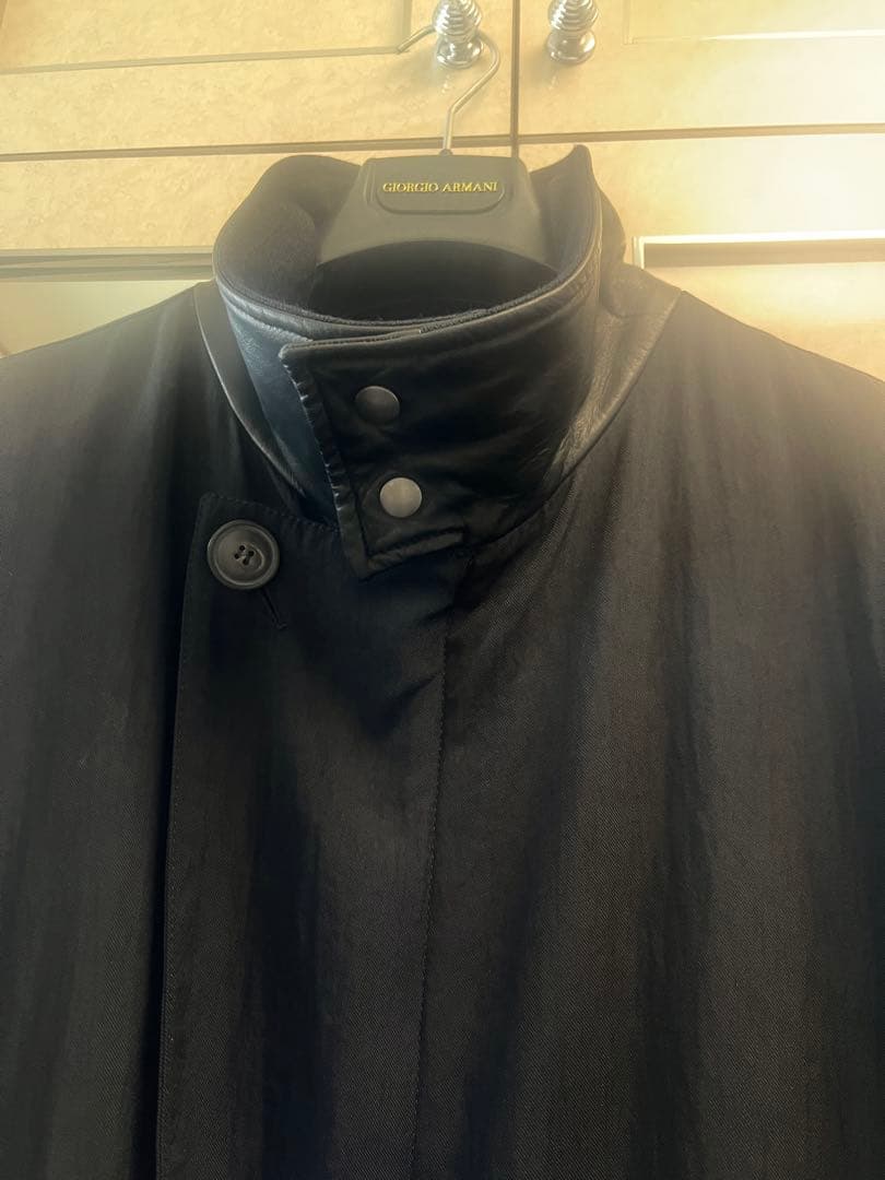 ひでGERGIO ARMANI 洗練ナイロンコート