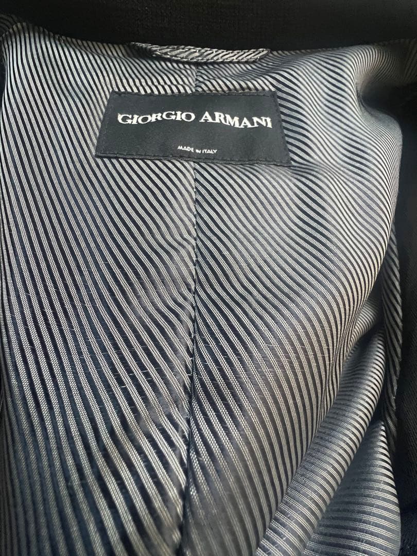 ひでGERGIO ARMANI 洗練ナイロンコート