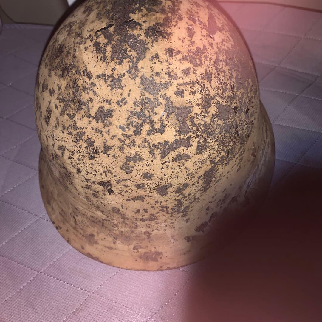 ア*ネ様 日本軍　陸軍 　ヘルメット　鉄帽　鉄兜　当時物　実物　星形付き 星マー