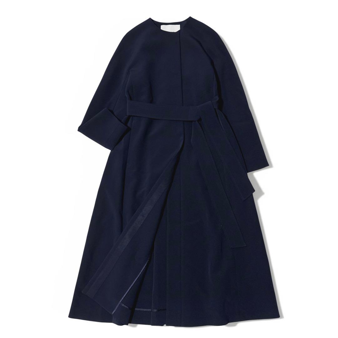 新品タグ付き✨️￥7.2万　23SS　アナイ　コンパクトストレッチノーカラーコート