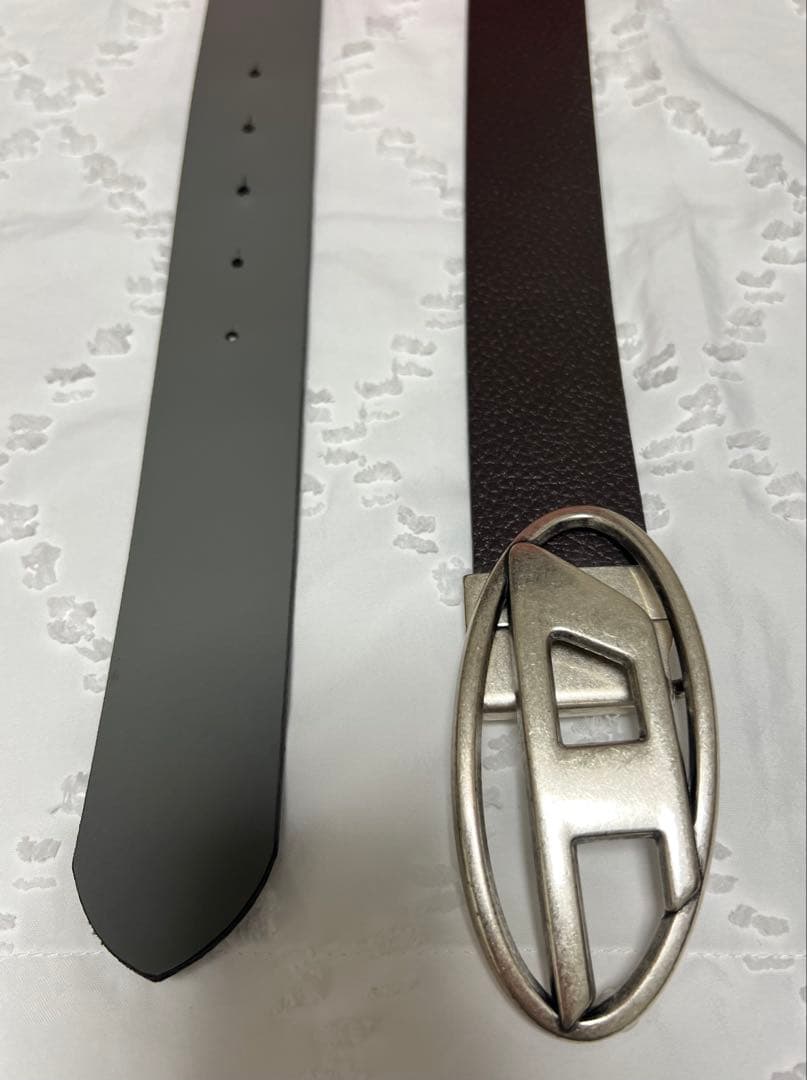 DIESEL.•メンズ.•レザーベルト.•箱付き.•美品