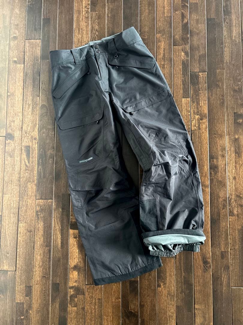 パタゴニア/ゴアテックス パウダーボウルパンツ スノボ用 高機能 ブラック M